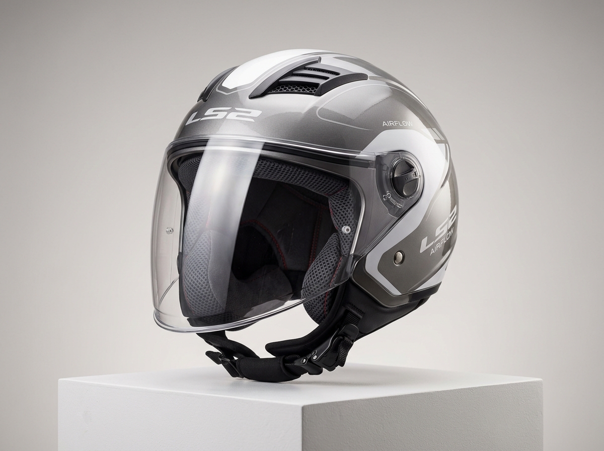 Casco jet LS2 OF562 Airflow